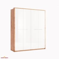 Шкаф 4дв глянец Ники