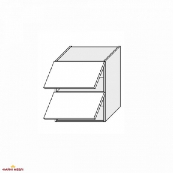Секція верхня 80В/720 2дв Газ Ліфт Міленіум