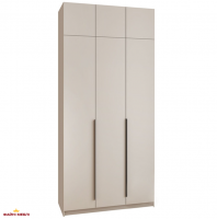 Шафа Mebelstar Оскар трьохдверна з антресоллю Кашемір 120 см