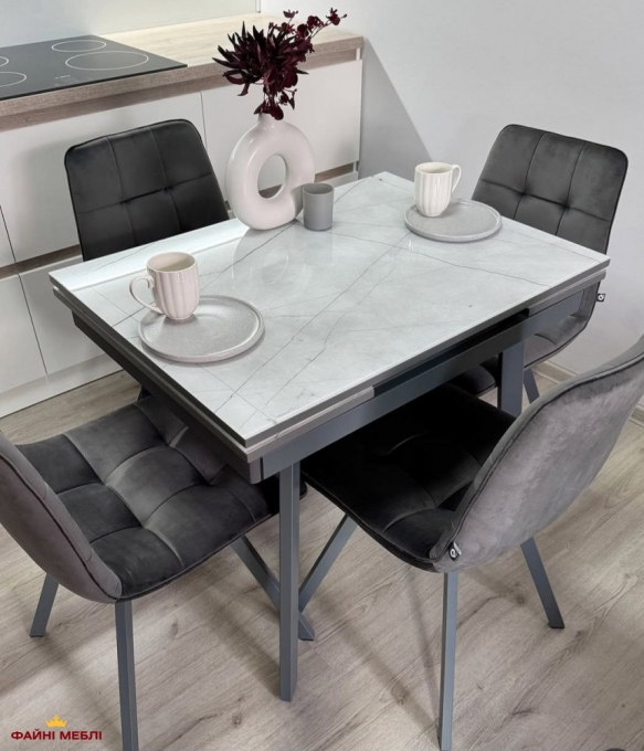 Стол кухонный раскладной Джем Slim / Слим 90 8