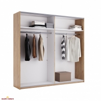 Шкаф-купе с зеркалом 1.5 Ники