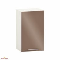 Шкаф верхний В40.72.1Д/В40.92.1Д Крашеный высокий глянец с печатью