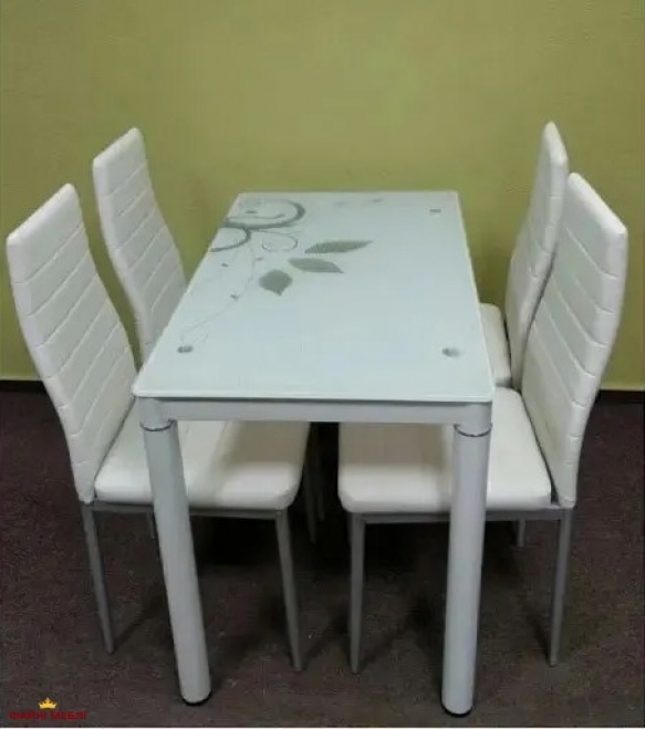 Стіл Damar 80х60 Білий 3