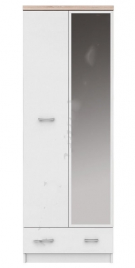 Шафа SZF 2D1S_60 VMV Holding Топ Мікс 2 дверна білий 