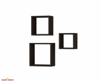 Полиця настінна венге темний GТ0027