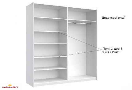 Шкаф-купе 2.5 Фемели 6