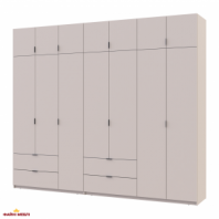 Шафа для одягу Дорос Лукас кашемір 7 дверна 280 см