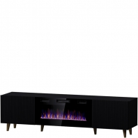 Тумба ТВ 180 EF Pafos с электрокамином