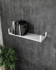 Полиця настінна білий XR21