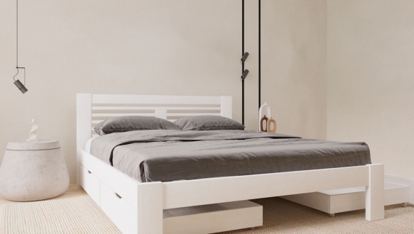 Кровать Шопен Белый 2