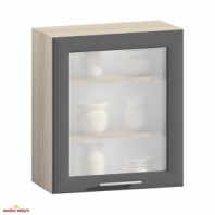 Шкаф верхний В60.72.1СК Хай-Тек глянец перламутр