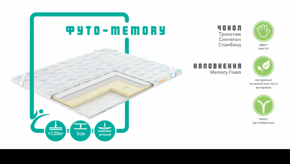 Матрас ФУТО-MEMORY 0