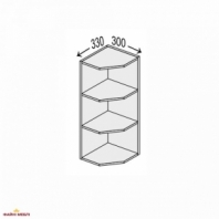 Секція верхня 30ВЗК/900 Закінчення Кутове Лео