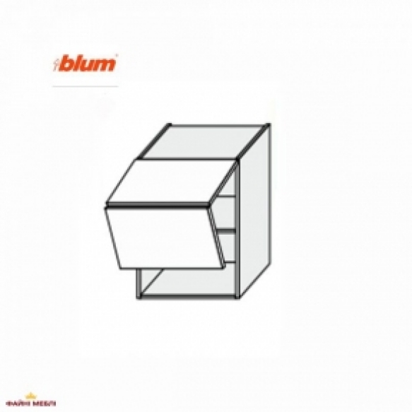 Секція верхня 60В/720 2дв Aventos Pro Blum Міленіум WG