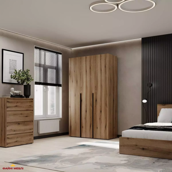 Шкаф распашной комбинированный трёхдверный Art In Head №12 Light, ширина 120 см 1 Шкаф распашной комбинированный трёхдверный Art In Head №12 Light, ширина 120 см 1