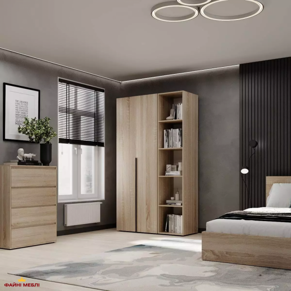 Шкаф распашной комбинированный двухдверный Art In Head №11 Light, ширина 120 см 2 Шкаф распашной комбинированный двухдверный Art In Head №11 Light, ширина 120 см 2