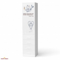 Пенал закритий з ящиками 4 шт