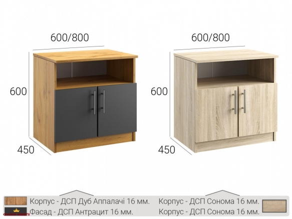 Тумба офісна 3