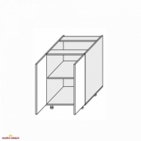 Секція нижня 60Н/820 2дв Міленіум WG