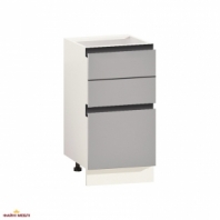 Тумба нижняя Н40.85.3Я Gola ручка Окрашенный Высокий Глянец