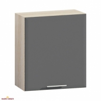 Шкаф верхний В60.72.1Д Хай-Тек глянец перламутр