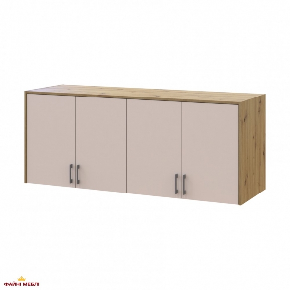 Антресоль висока Дорос Ронді кашемір 3-дверна 121 см 6