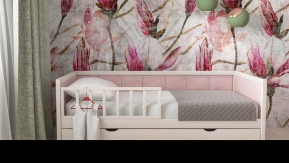 Детская кровать с ящиками Nevis 2