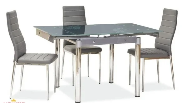 Стіл GD-082 Сірий 2