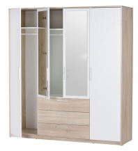 Шкаф 4D3S VMV Holding Рико 4 дверный дуб сонома 180 см