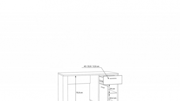 Стол письменный CHRB211 CHICORY 4