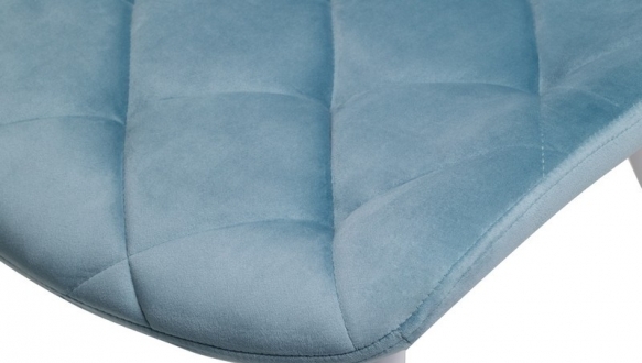 Стілець M-45 блакитний топаз + білий 7