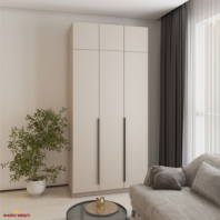 Шафа Mebelstar Оскар трьохдверна з антресоллю Кашемір 120 см