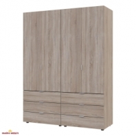 Шафа Дорос Гелар дуб сонома 4-х дверна 155 см