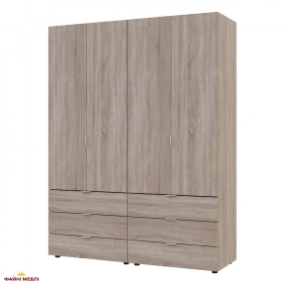 Шафа Дорос Гелар дуб сонома 4-х дверна 155 см