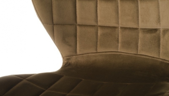 Стул полубарный B-22 капучино велюр 8