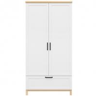 Шкаф SZF2D1S BRW Poland Haga 2 дверный белый