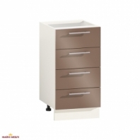 Тумба нижняя Н40.82.4Я Крашеный высокий глянец