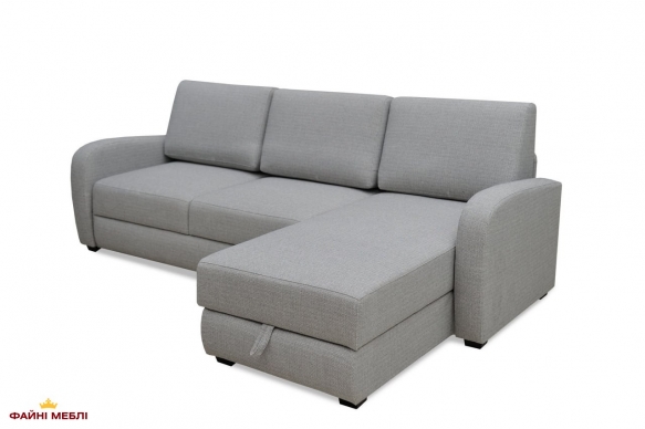 Кутовий диван розкладний дельфін Анжело Меблі Стиль 223 х 151 см 3