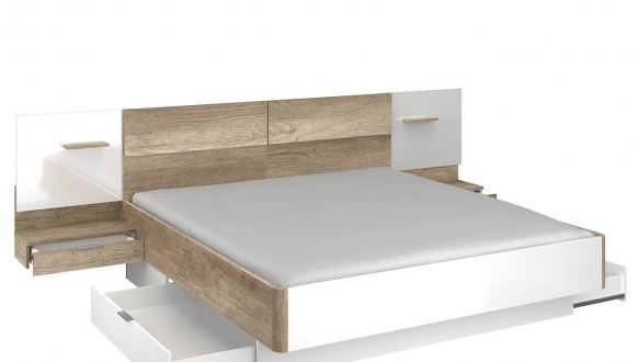 Ліжко 180 (без вкладу, з освітленням LED) Барі 0