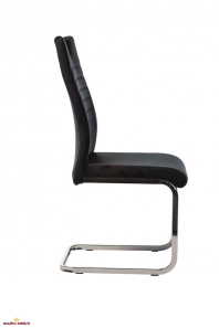 Стілець S-120 чорний велюр