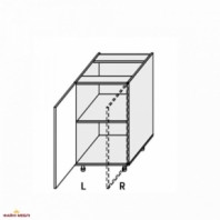 Секция нижняя правая 60Н/820 1дв Миллениум WG