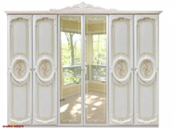 Шкаф 6Д с зеркалом Кармен Нова 