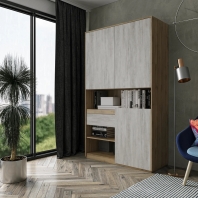 Шафа Морелі RS-1 2 дверна дуб аппалачі 125 см