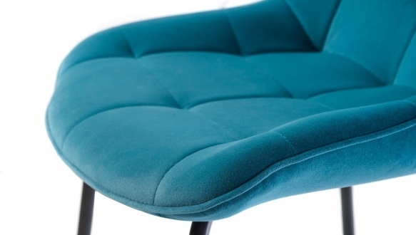 Стул полубарный B-140-1 лазурный 8