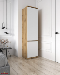 Шафа Морелі Т217 аппалачі/білий з полицями 50 см