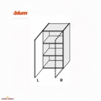 Секція верхня права 40В/900 1дв Міленіум WG