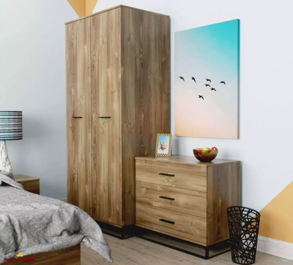 Шафа у спальню дводверна Art In Head Ascet 90 см 4