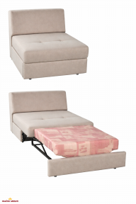 Диван 1 розкладний Шеріданс Меблі Стиль