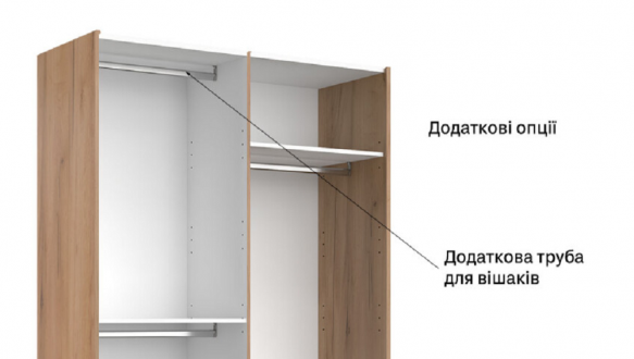 Шафа-купе з дзеркалом 2,0*2,1 Асті 4