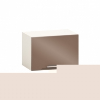 Антресоль А50.36.1Д Бар неглубокая Крашеный высокий глянец с печатью